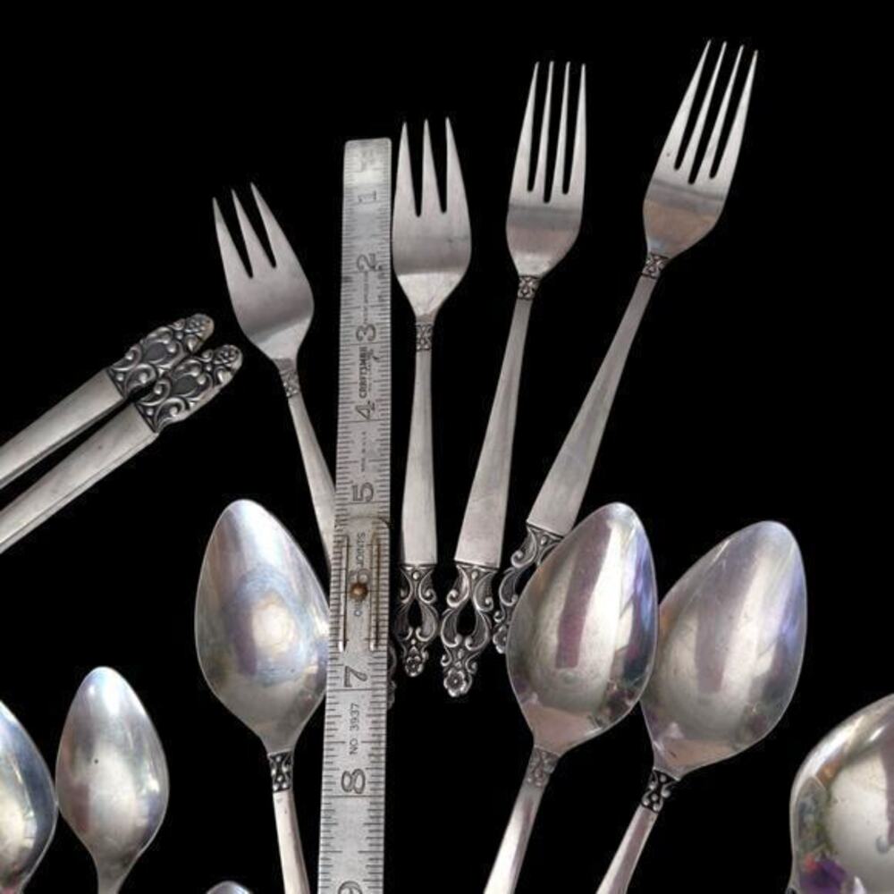 Vintage Japan National Stainless OLAF Flatware Mixed Lot Serving and Cutlery